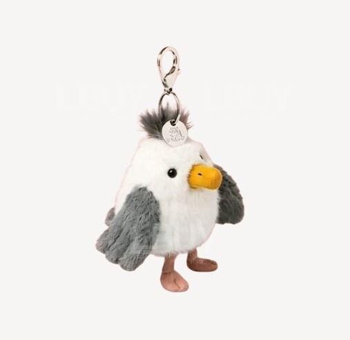 Jellycat-Jellycat Chip Seagull Bag Charm (London Exclusive)