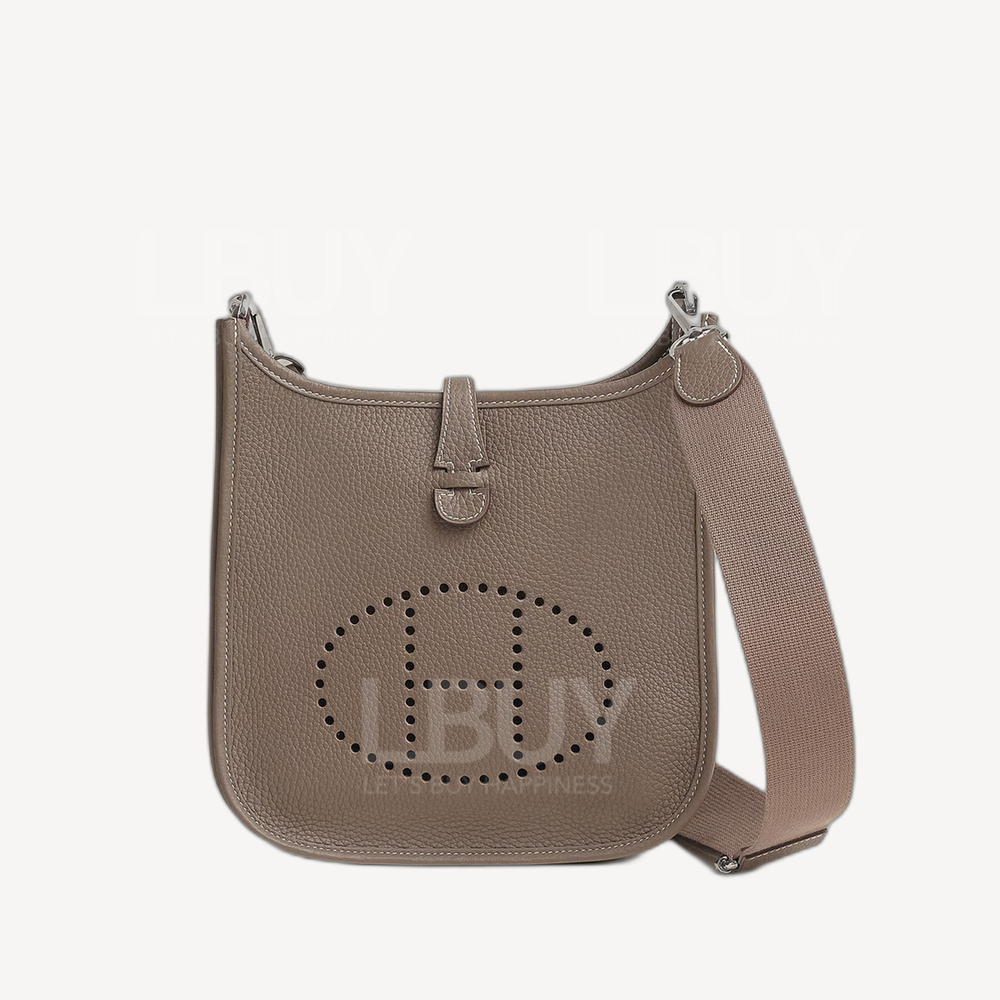 Hermes Evelyne 23 Bag 大象灰 銀扣
