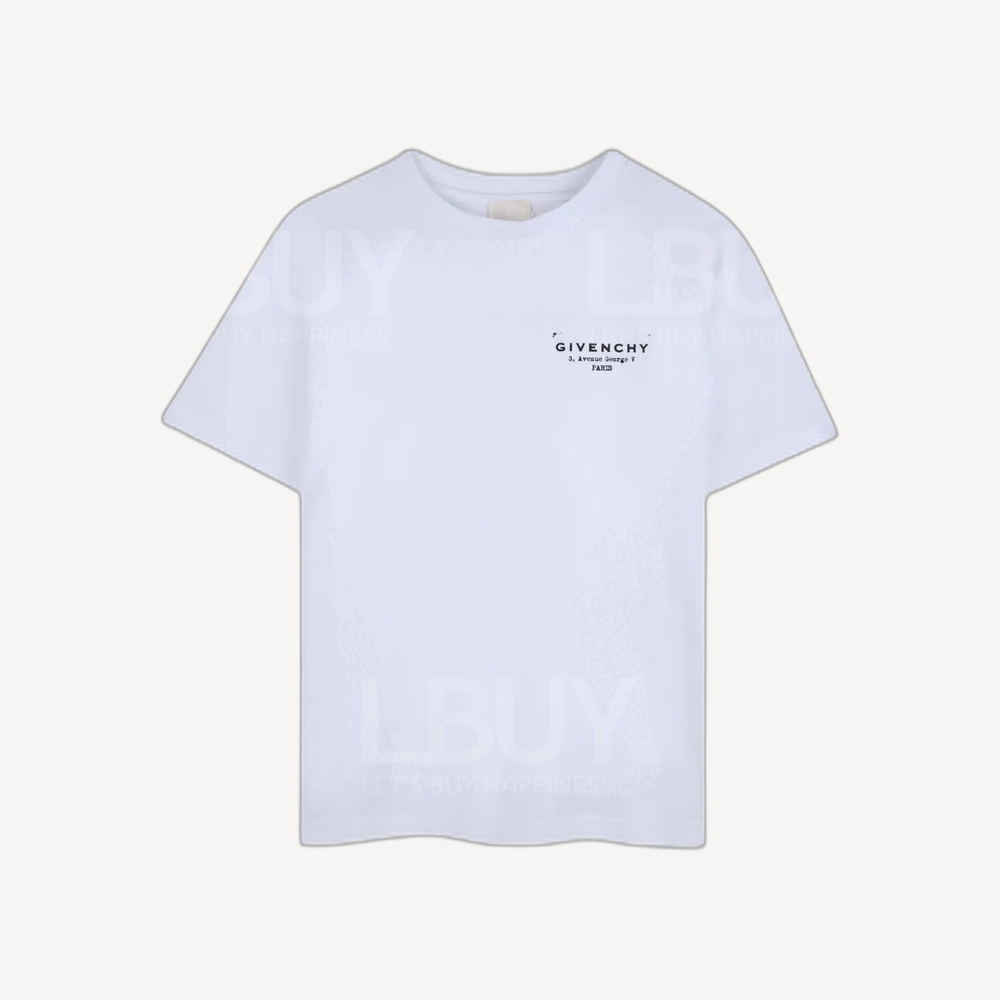 Givenchy 白色短袖T恤 H31075