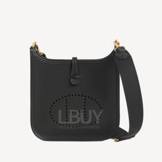 Hermes Evelyne 23 Bag 黑色 金扣