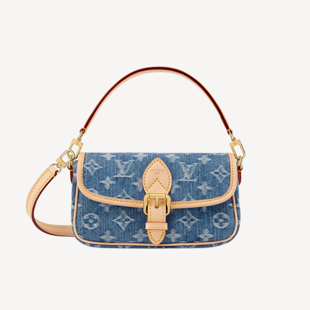 LV Nano Diane 藍色牛仔布 手袋單肩袋 M27700