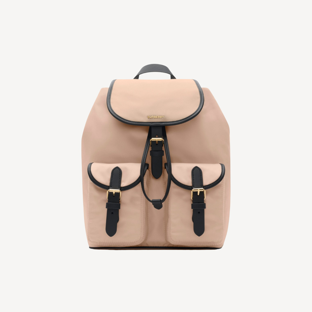 Burberry 尼龍背包 玫瑰米色 81116201