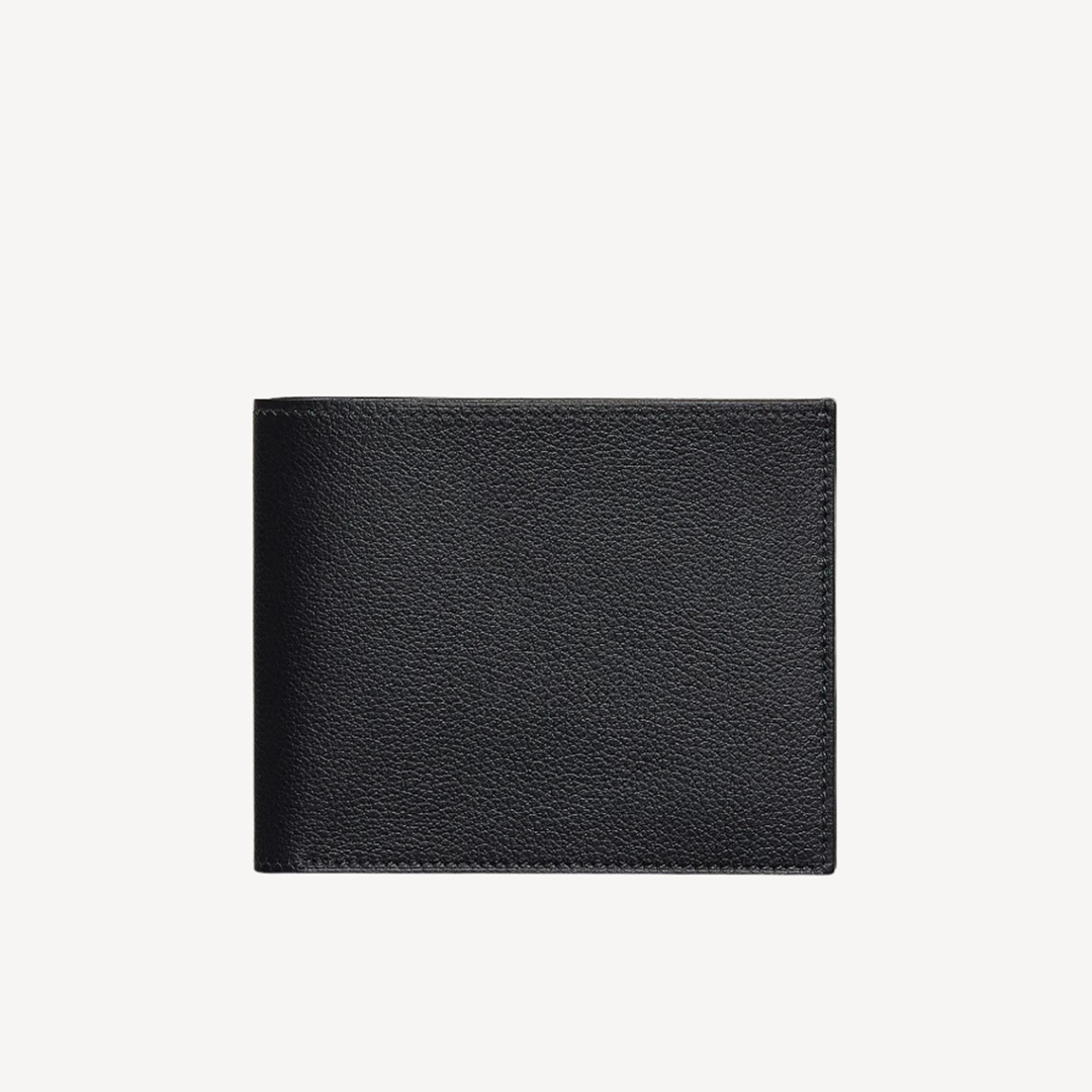Hermes Citizen Twill Compact card holder caban / bleu Riviera / vert vertigo