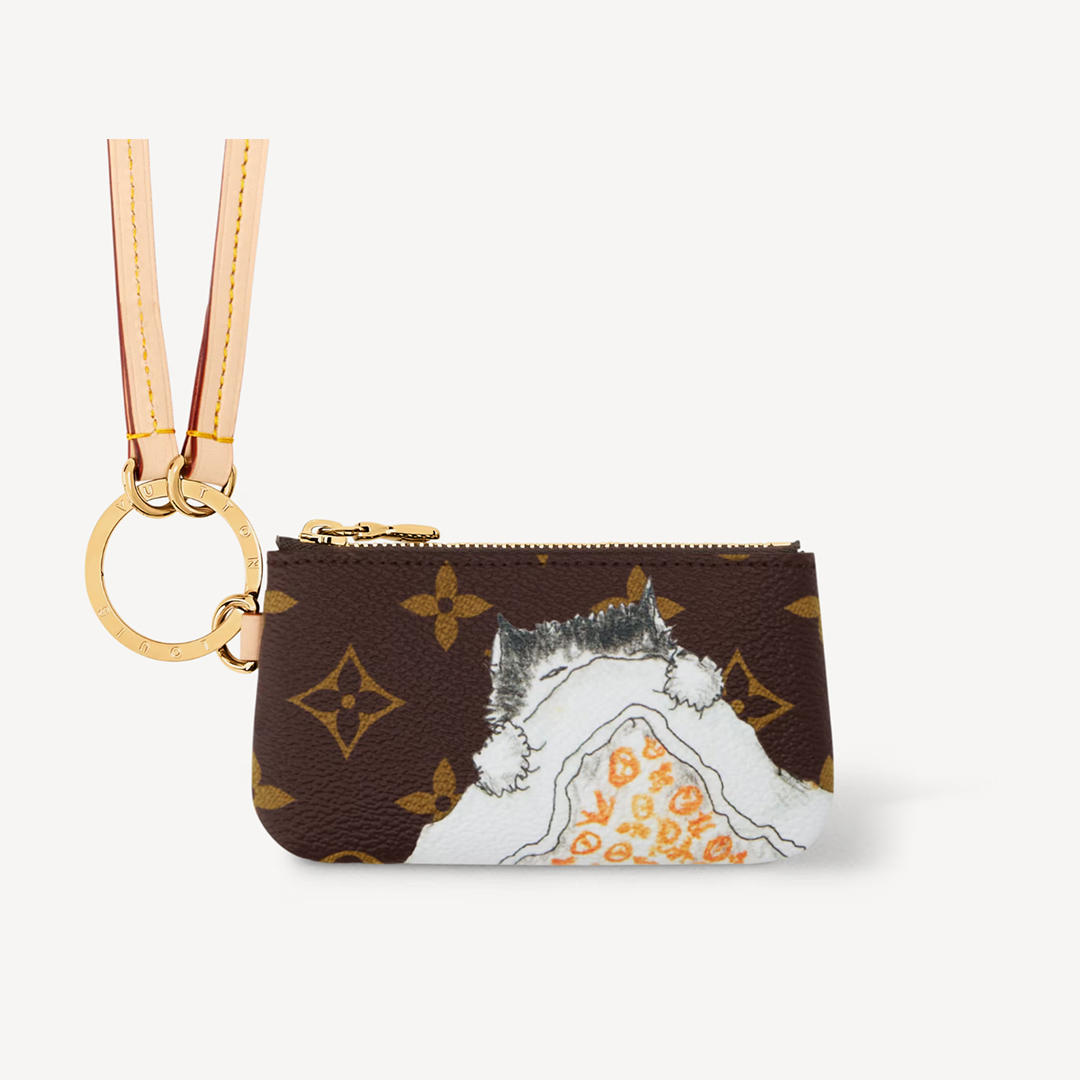 LV x Grace Coddington 小貓插畫 手機套 M25919