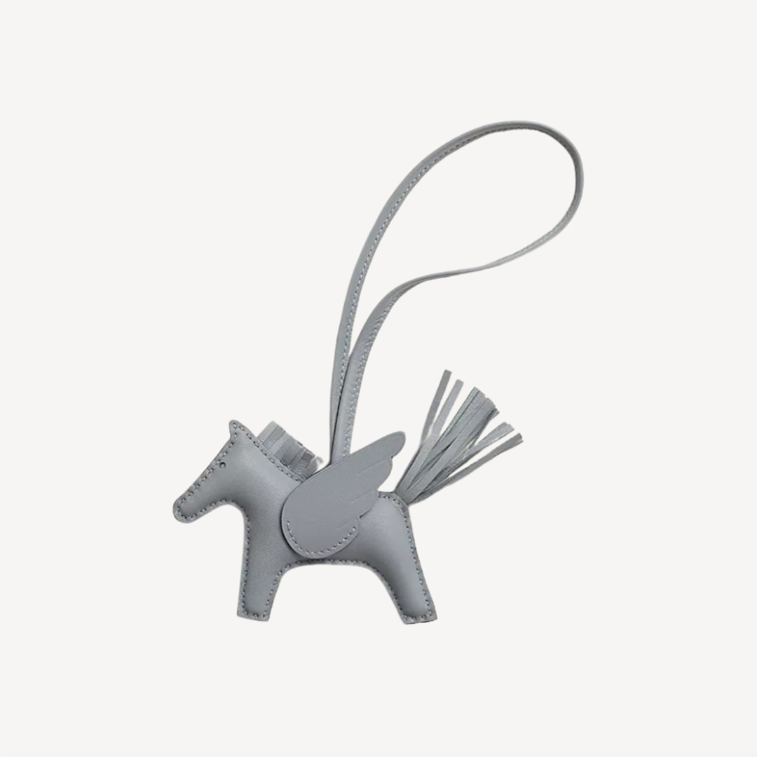 Hermes Rodeo Pegase PM Charm 飛馬包袋吊飾 木偶灰