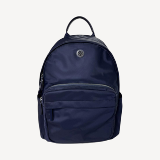 Tory Burch Logo 尼龍背囊背包 深藍色 173559